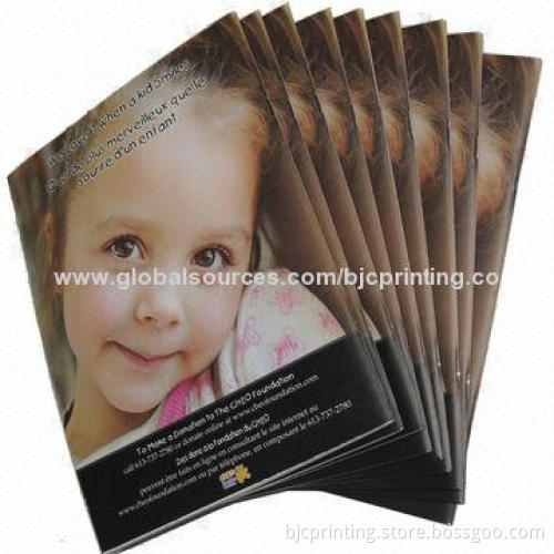 Color magazine printing service, glossy paper, perfect binding